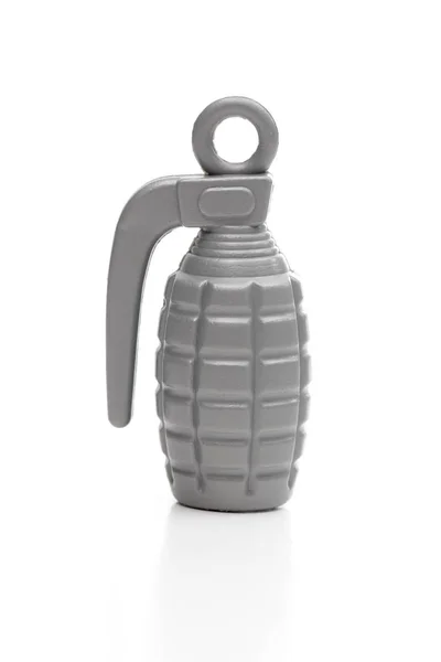 Grenade sur fond blanc — Photo