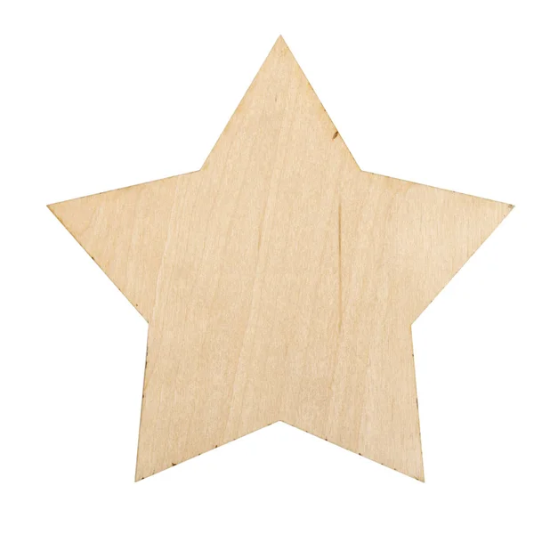 Estrela no fundo branco — Fotografia de Stock