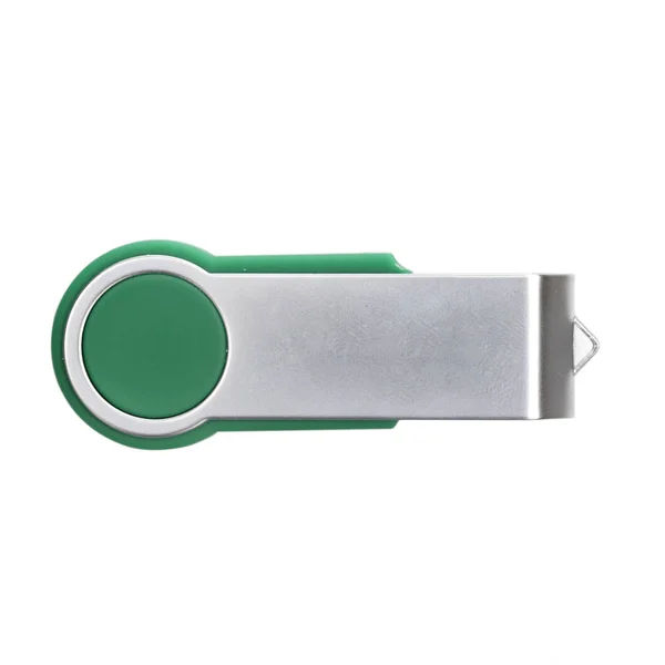 Flash drive no fundo branco — Fotografia de Stock