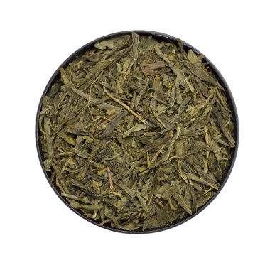 Beyaz arka plan üzerinde çay