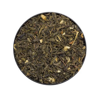 Beyaz arka plan üzerinde çay