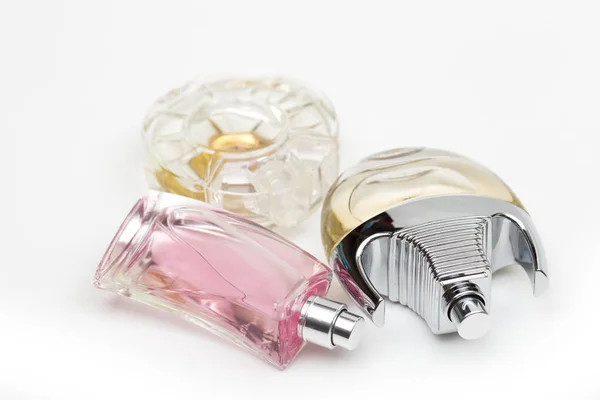 Perfumy Białym Tle — Zdjęcie stockowe
