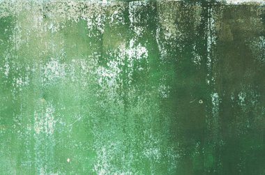 Paslı metal arka plan zümrüt rengi 