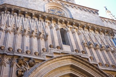 Barcelona Cathedral in the Gothic quarter, Catalonia, Spain