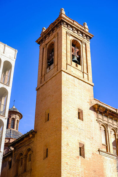 Church and bell Tower in Spain