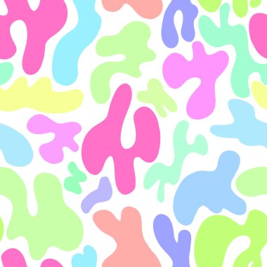 Arkaplanda şekillerin ve noktaların soyut deseni