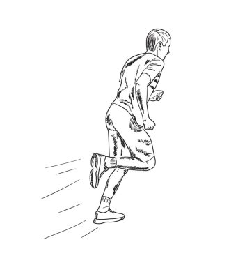 hızlı çalışan adam