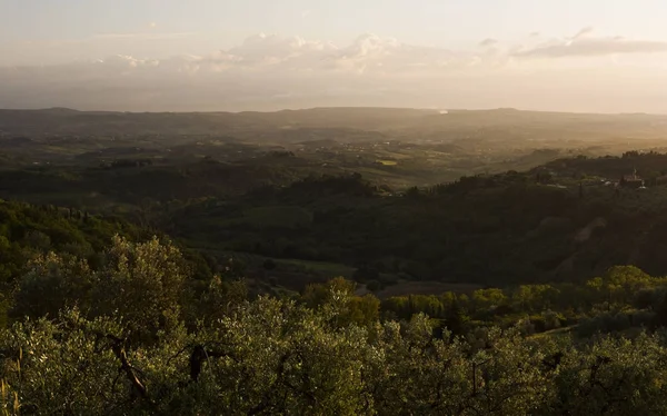 Spring landscape. Tuscany, Italy — Stock Photo, Image