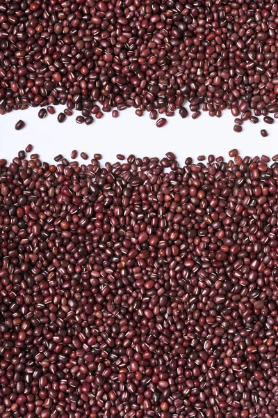 Adzuki beans (azuki, aduki, red mung beans). Background — Stock Photo, Image