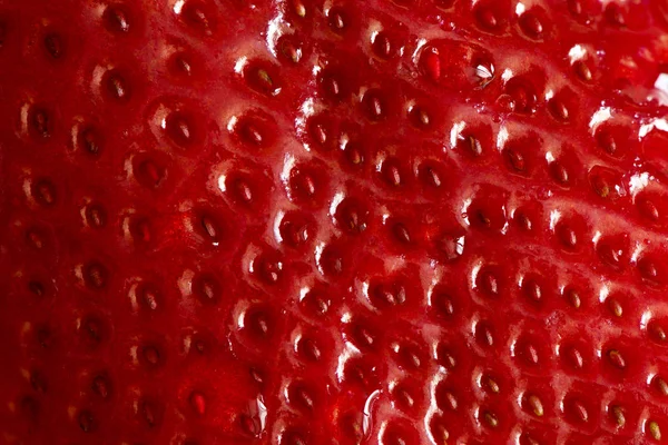 Nahaufnahme von Garten-Erdbeere — Stockfoto