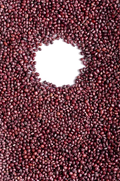 Adzuki beans. Background Stock Photo