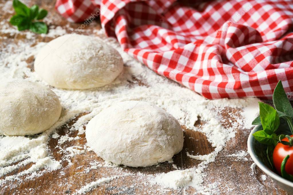 Fresh Homemade Pizza Dough