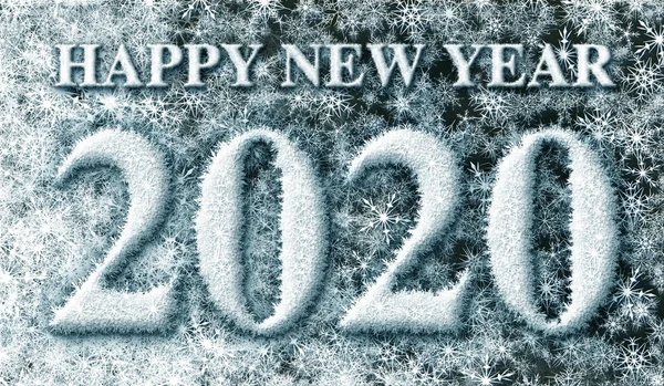 С Новым 2020 годом из Снегурочки - 3D иллюстрация — стоковое фото