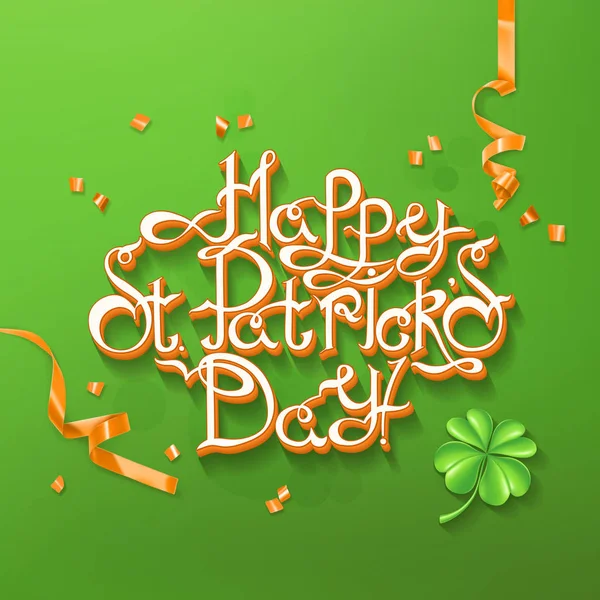 Fête de Saint Patrick — Image vectorielle