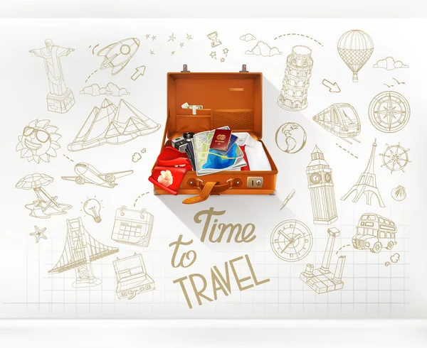 Seyahat süresi, bilgi grafiği vektörü