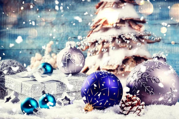 Kerst vakantie instelling — Stockfoto