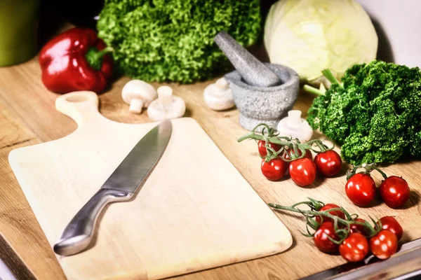 Fresh organic vegetables — Stock Photo, Image