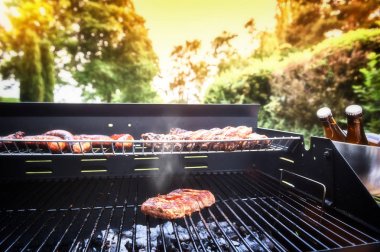 Barbekü Izgara yemek eti biftek 