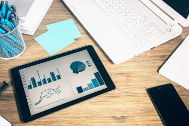 Office masaüstü ile iş kavramı