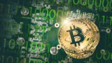 Sanal Kripto para birimi ve ekonomi kavramı