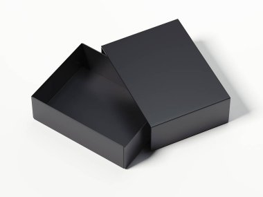 Kara Kutuyu açtın. 3D render