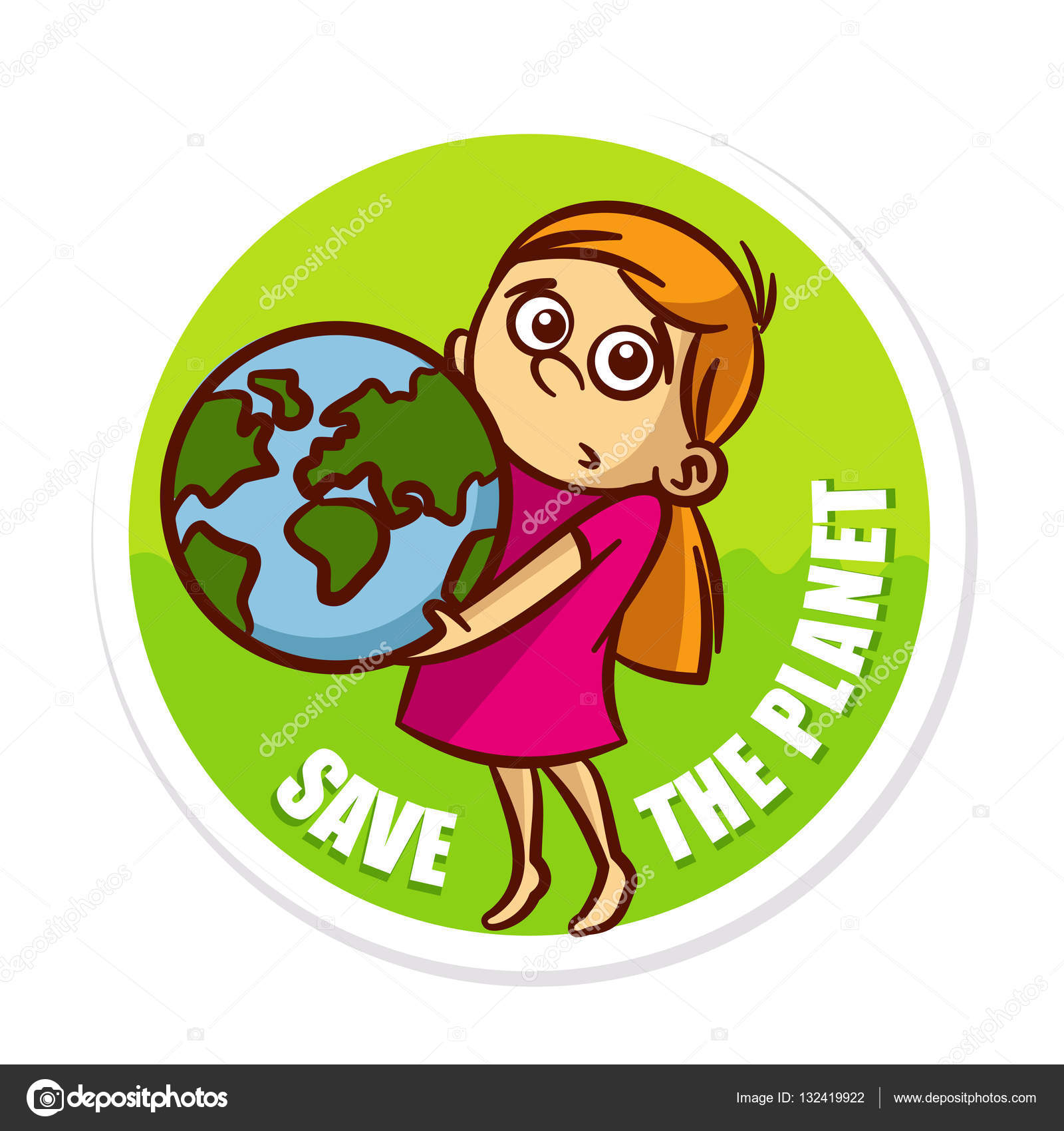 Sign Save Nature Logo Vector Stock Vector Image by ©ichbinsam #132419922
