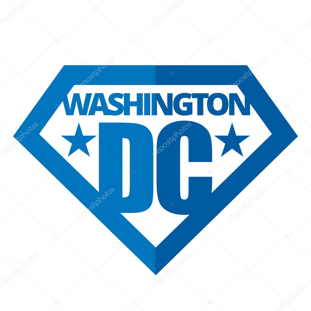 United states of America Vector logos Washington DC
