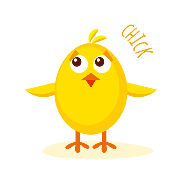 Chick vektor Illustration — Stock vektor