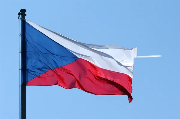 Czech Flag National flag — Stock Photo, Image