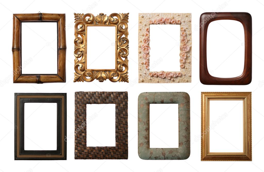 Frames Collection isolated 