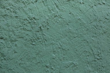 Yeşil sıva duvar boyalı. 