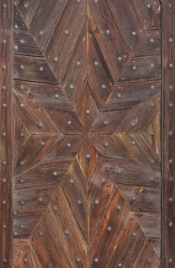 Ahşap plakalar oluşan hexagram.