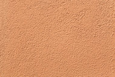 Pişmiş toprak boyalı sıva duvar.