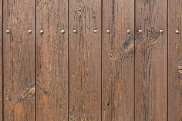 Tablones de madera pintados de marrón . — Foto de Stock