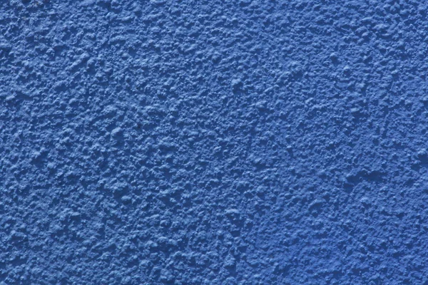 Kék festett stukkó fal. — Stock Fotó