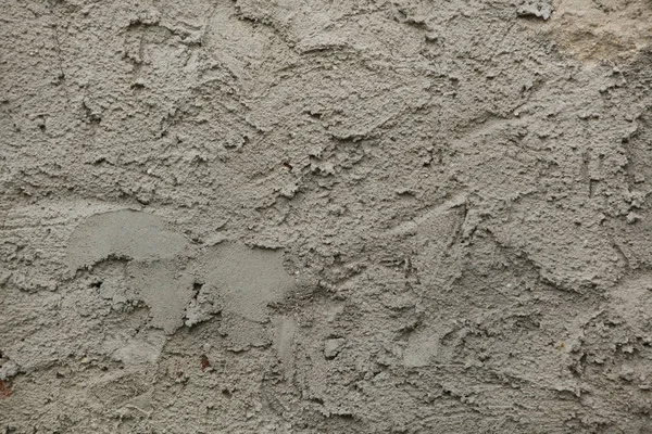 Rough unpainted concrete wall. — Stock Photo, Image