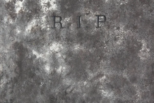 Traditional inscription on the grave. — Stock Photo, Image