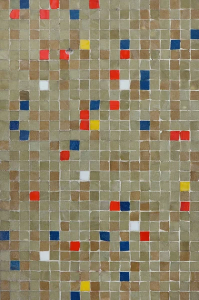 Carreaux de mosaïque colorés . — Photo