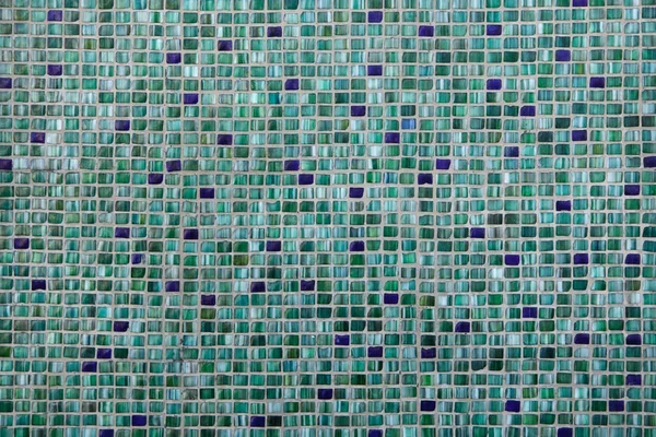 Zelené mozaikové dlaždice. — Stock fotografie