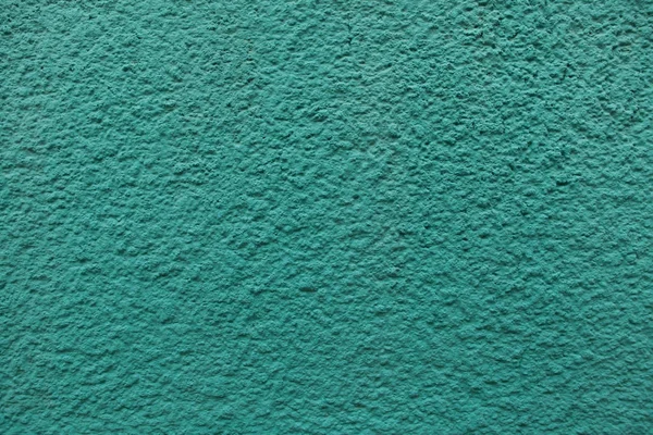 Smaragd zöld festett stukkó fal — Stock Fotó