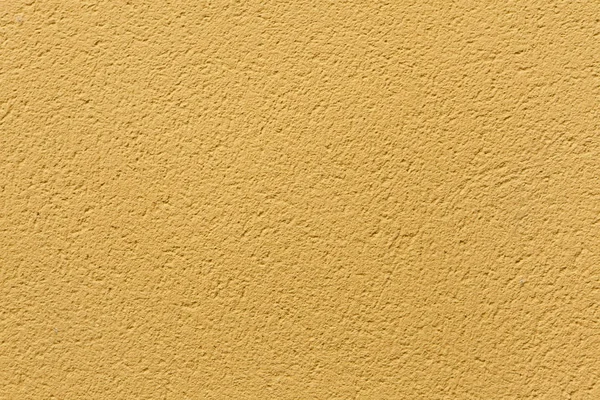 Žlutá Okrová Malované Štukové Stěny Textura Pozadí — Stock fotografie