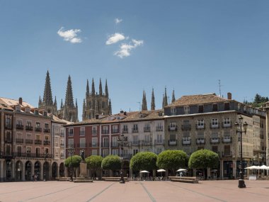 Belediye Başkanı de Burgos, ana meydan.