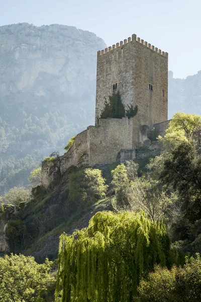Torre del castello di Cazorla — Foto Stock