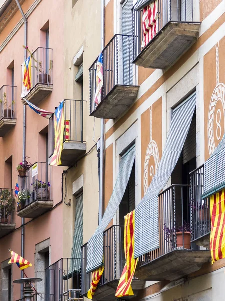 Dag van de onafhankelijkheid van Catalonië — Stockfoto