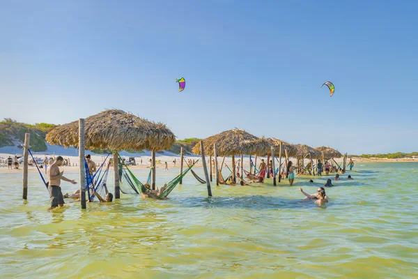 Lagune do paraiso jericoacoara brasilien — Stockfoto