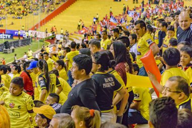  Barcelona Guayaquil taraftar tribün kalabalık