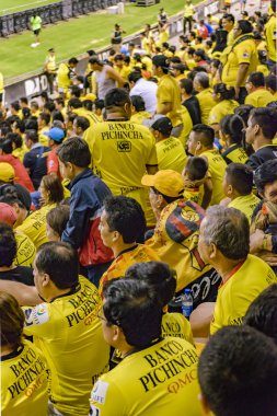  Barcelona Guayaquil taraftar tribün kalabalık