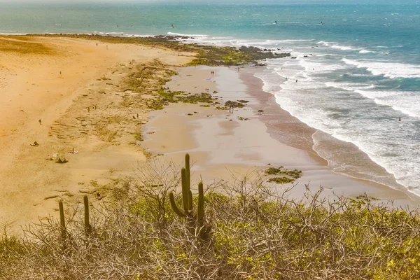 Aerial View Praia Malhada Jericoacoara Brazil — 스톡 사진