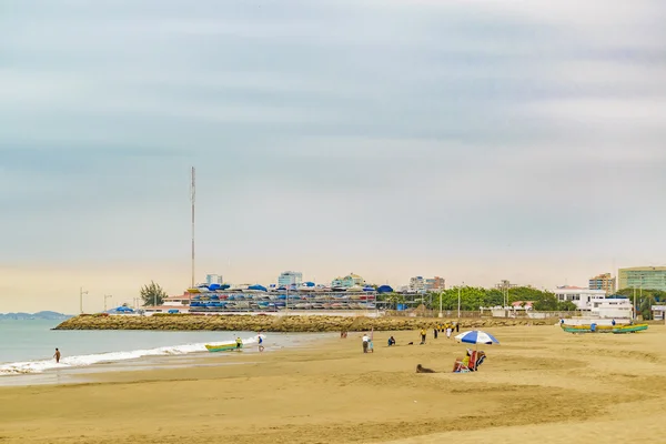 Praia de Chipipe Salinas Equador — Fotografia de Stock