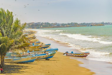 Fisher Town Beach Santa Elena Ecuador